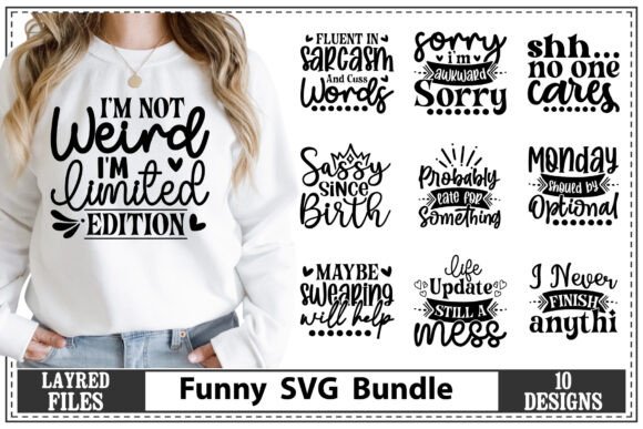 A Playful SVG Bundle for T-Shirt Graphics & Blog Design