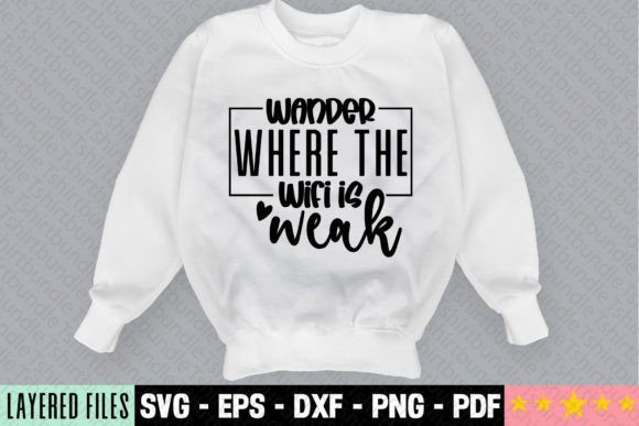 A Wander Where the Wifi is Weak Design for Crafted Brands