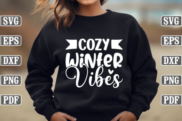Cozy Winter Vibes: A Seasonal Graphic for T-Shirt Designs