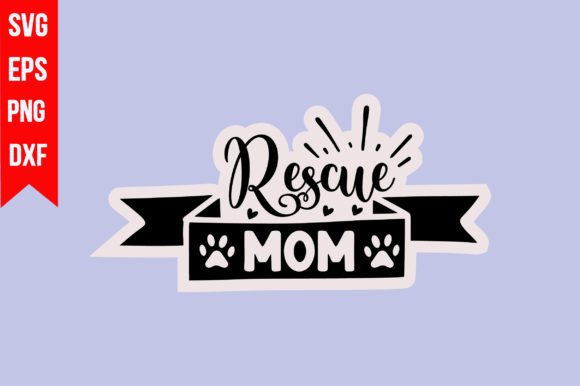 Rescue Mom: A Graphic Designer’s Review of a Stylized T‑Shirt Design Asset