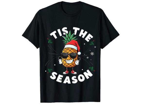 Tis the Season Pineapple T-Shirt: A Versatile Graphics Asset