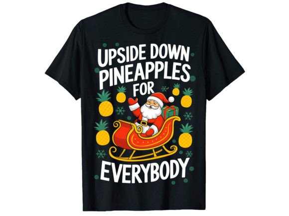 Upside Down Pineapple: A Fresh Twist for T-Shirt Designs