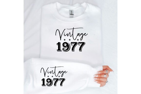 Vintage 1977 Graphics: A Retro Palette for Modern T-Shirt Designs